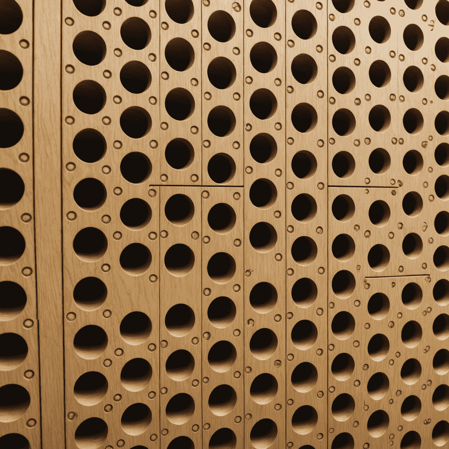 Close-up of a Plinko board showing the peg arrangement and bottom slots